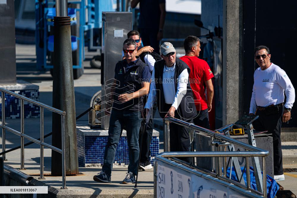 King Juan Carlos And Infanta Elena Enjoy The Third Day Of Regattas - Sanxenxo