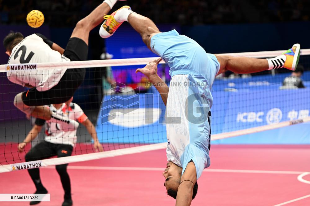 (SP)CHINA-JINHUA-ASIAN GAMES-SEPAKTAKRAW (CN)