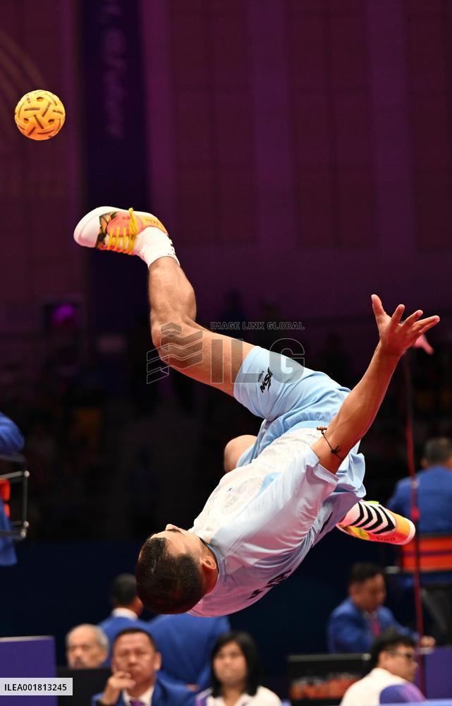 (SP)CHINA-JINHUA-ASIAN GAMES-SEPAKTAKRAW (CN)