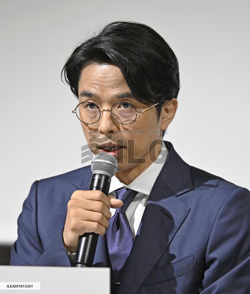 Johnny's talent agency's press conference