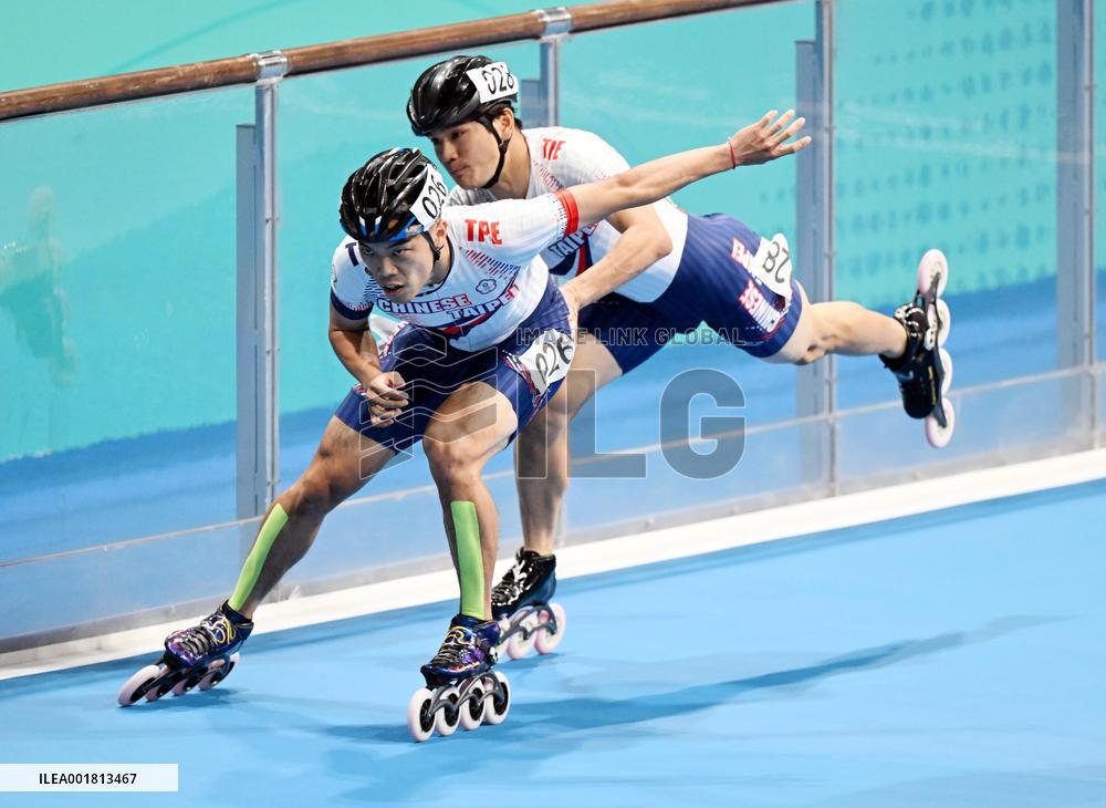 (SP)CHINA-HANGZHOU-ASIAN GAMES-ROLLER SKATING (CN)