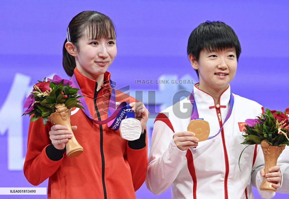 Asian Games: Table tennis