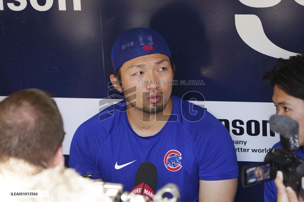 Baseball: Cubs' Suzuki