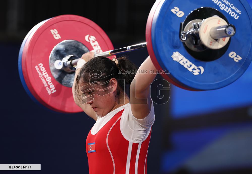 (SP)CHINA-HANGZHOU-ASIAN GAMES-WEIGHTLIFTING(CN)