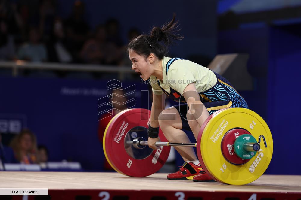 (SP)CHINA-HANGZHOU-ASIAN GAMES-WEIGHTLIFTING(CN)