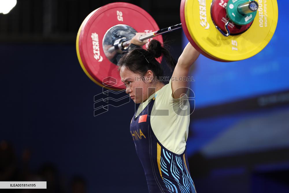 (SP)CHINA-HANGZHOU-ASIAN GAMES-WEIGHTLIFTING(CN)