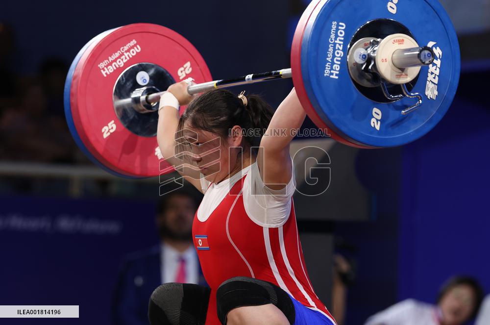 (SP)CHINA-HANGZHOU-ASIAN GAMES-WEIGHTLIFTING(CN)
