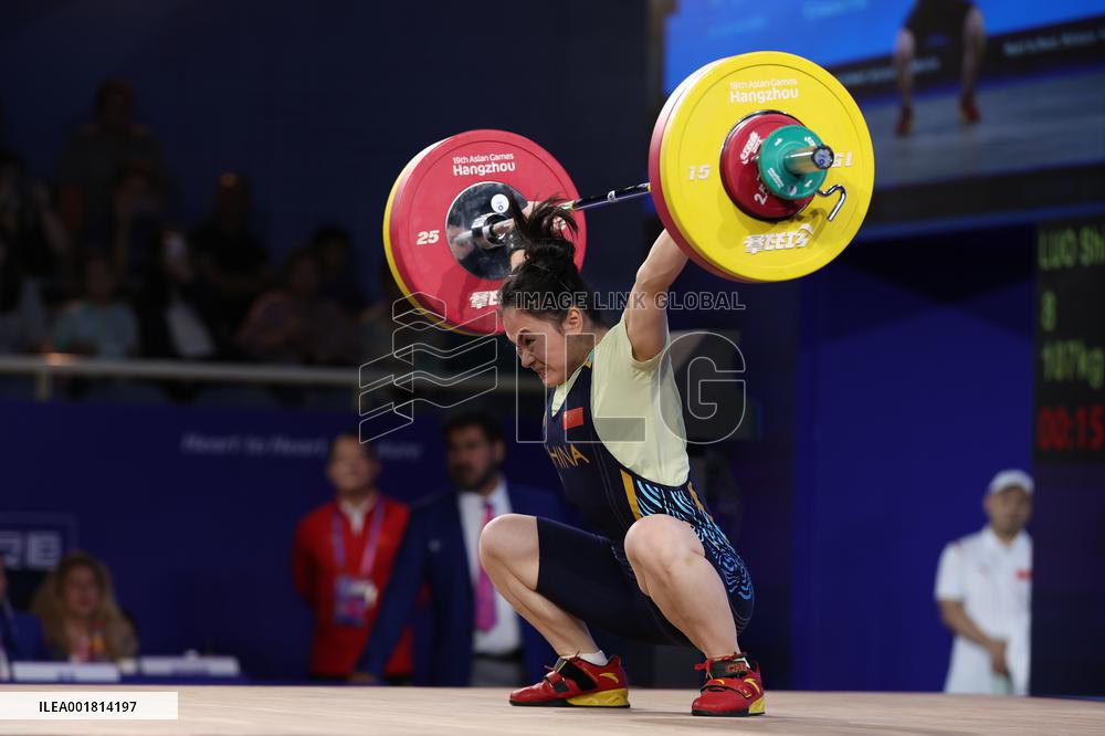 (SP)CHINA-HANGZHOU-ASIAN GAMES-WEIGHTLIFTING(CN)