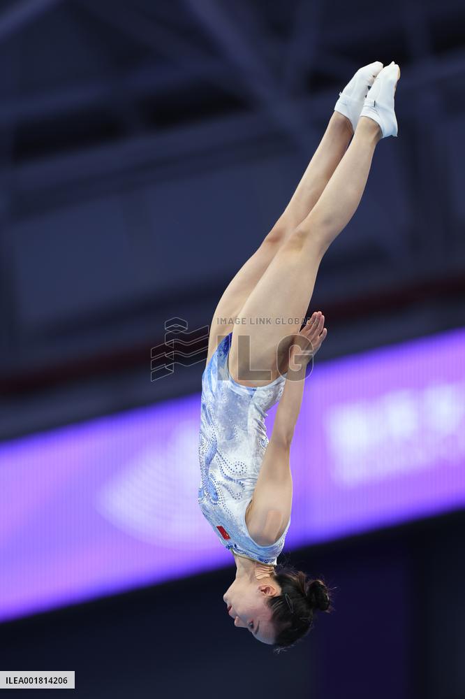 (SP)CHINA-HANGZHOU-ASIAN GAMES-TRAMPOLINE GYMNASTICS (CN)