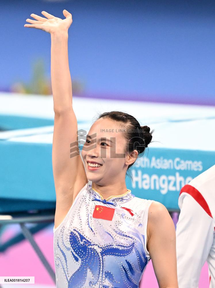 (SP)CHINA-HANGZHOU-ASIAN GAMES-TRAMPOLINE GYMNASTICS (CN)