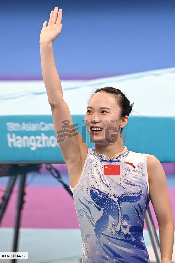 (SP)CHINA-HANGZHOU-ASIAN GAMES-TRAMPOLINE GYMNASTICS (CN)