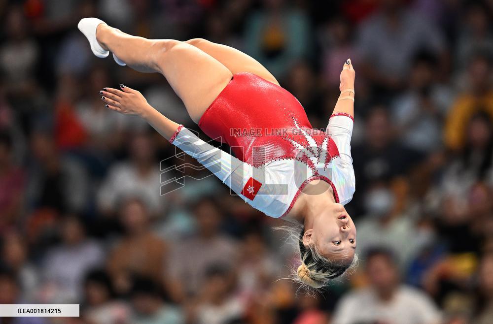(SP)CHINA-HANGZHOU-ASIAN GAMES-TRAMPOLINE GYMNASTICS (CN)
