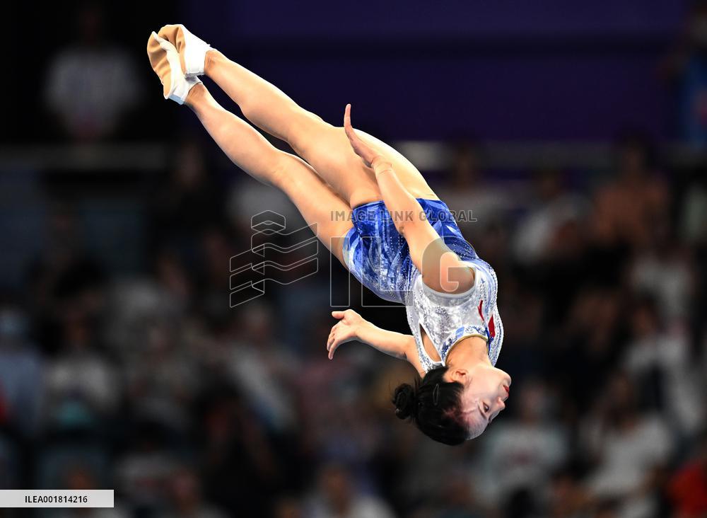 (SP)CHINA-HANGZHOU-ASIAN GAMES-TRAMPOLINE GYMNASTICS (CN)