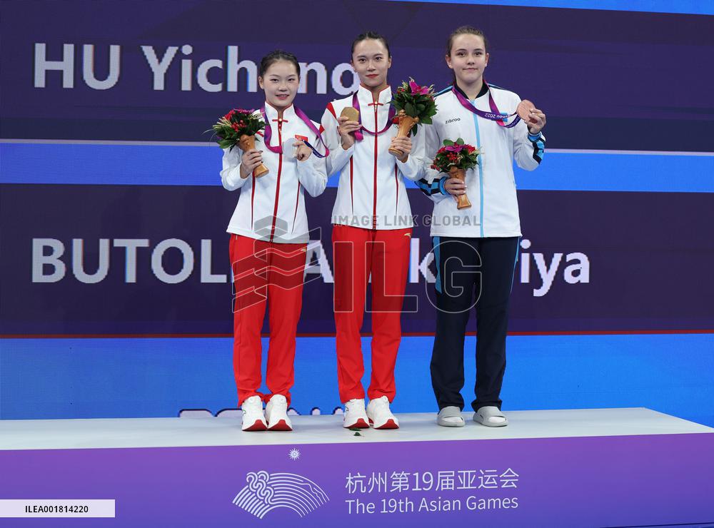 (SP)CHINA-HANGZHOU-ASIAN GAMES-TRAMPOLINE GYMNASTICS (CN)