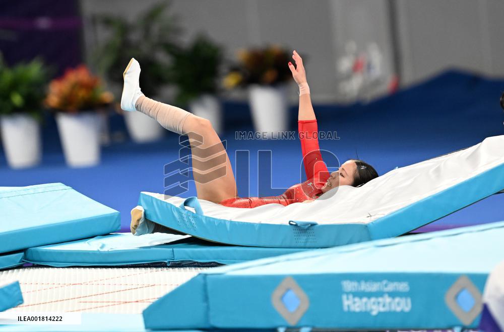 (SP)CHINA-HANGZHOU-ASIAN GAMES-TRAMPOLINE GYMNASTICS (CN)