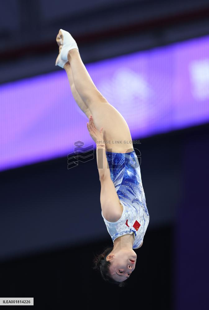 (SP)CHINA-HANGZHOU-ASIAN GAMES-TRAMPOLINE GYMNASTICS (CN)