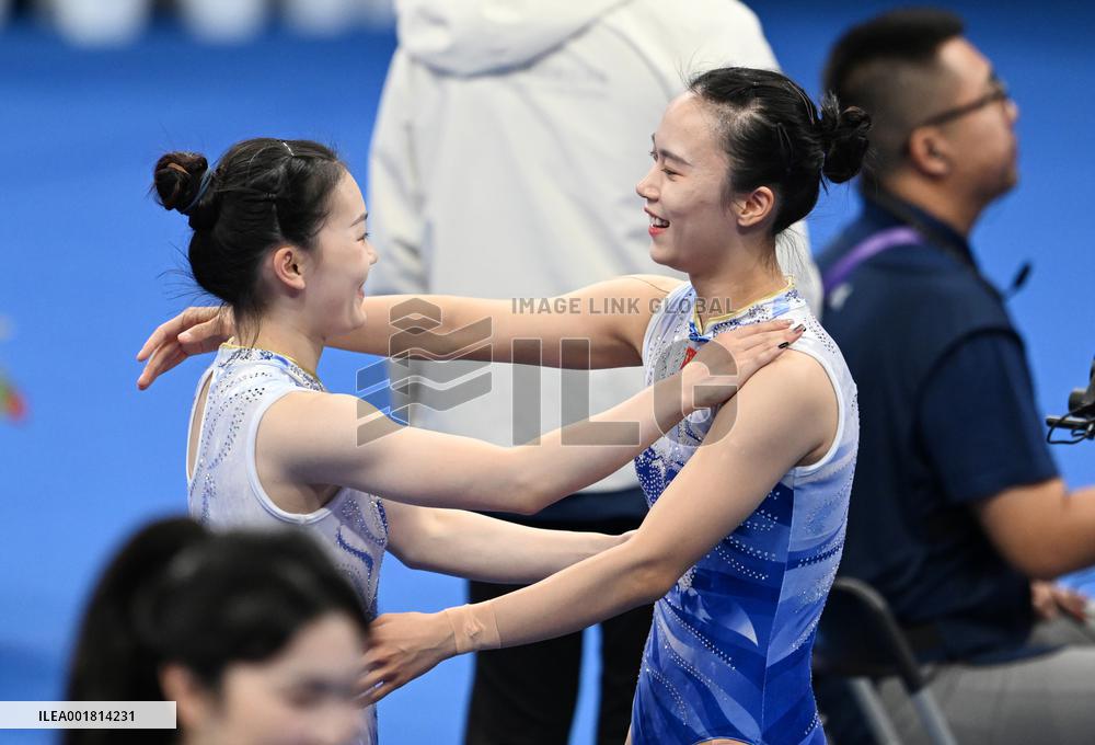 (SP)CHINA-HANGZHOU-ASIAN GAMES-TRAMPOLINE GYMNASTICS (CN)