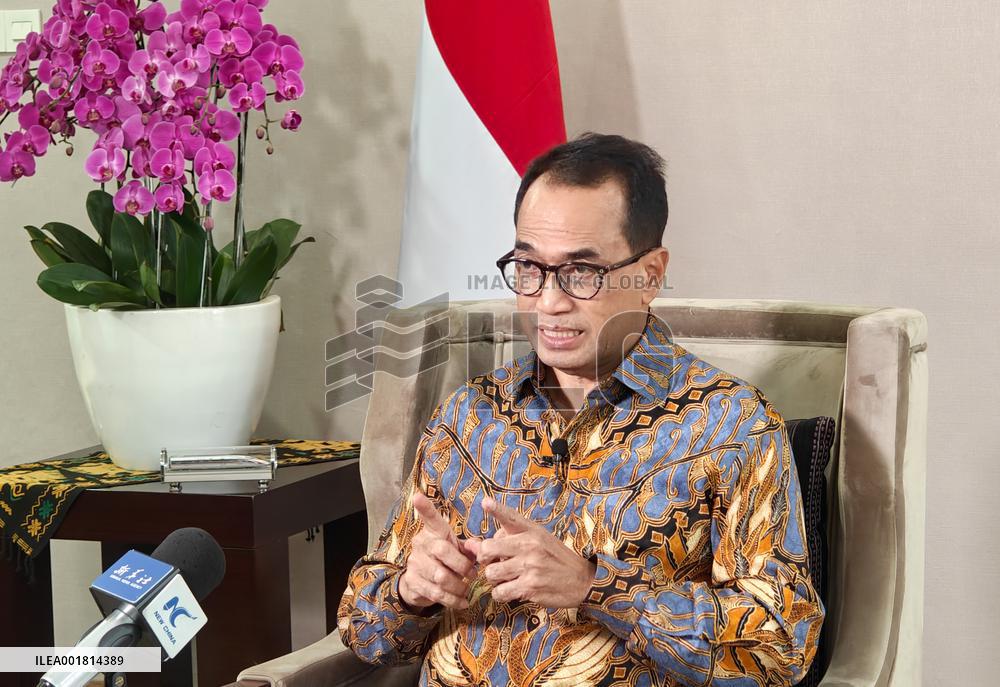 INDONESIA-JAKARTA-TRANSPORTATION MINISTER-INTERVIEW