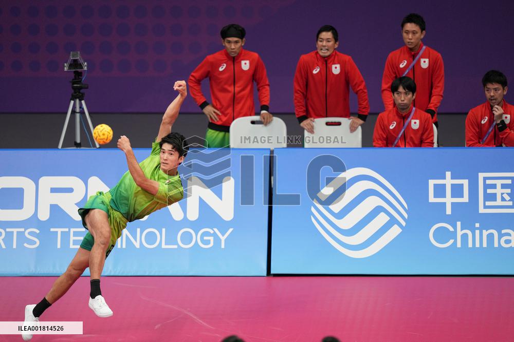 (SP)CHINA-JINHUA-ASIAN GAMES-SEPAKTAKRAW(CN)