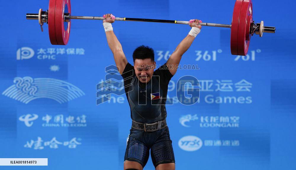 (SP)CHINA-HANGZHOU-ASIAN GAMES-WEIGHTLIFTING(CN)