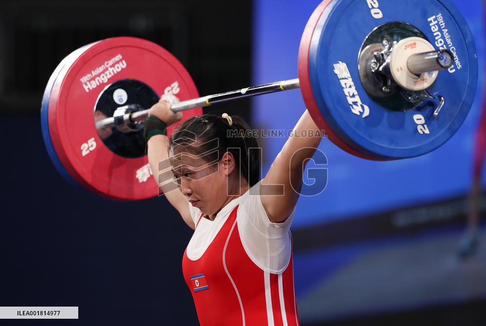 (SP)CHINA-HANGZHOU-ASIAN GAMES-WEIGHTLIFTING(CN)