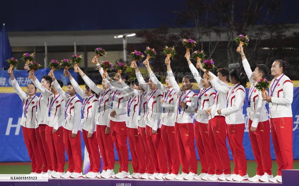 (SP)CHINA-SHAOXING-ASIAN GAMES-SOFTBALL(CN)