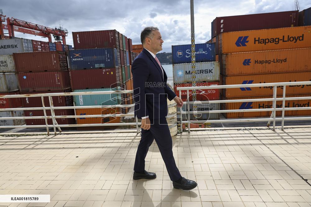 Brazil's transport minister, Renan Filho