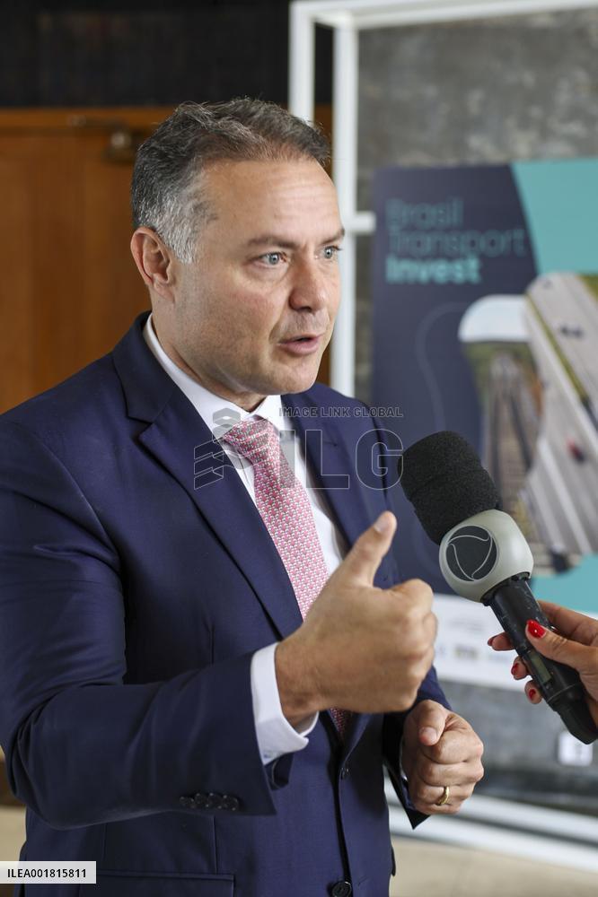 Brazil's transport minister, Renan Filho