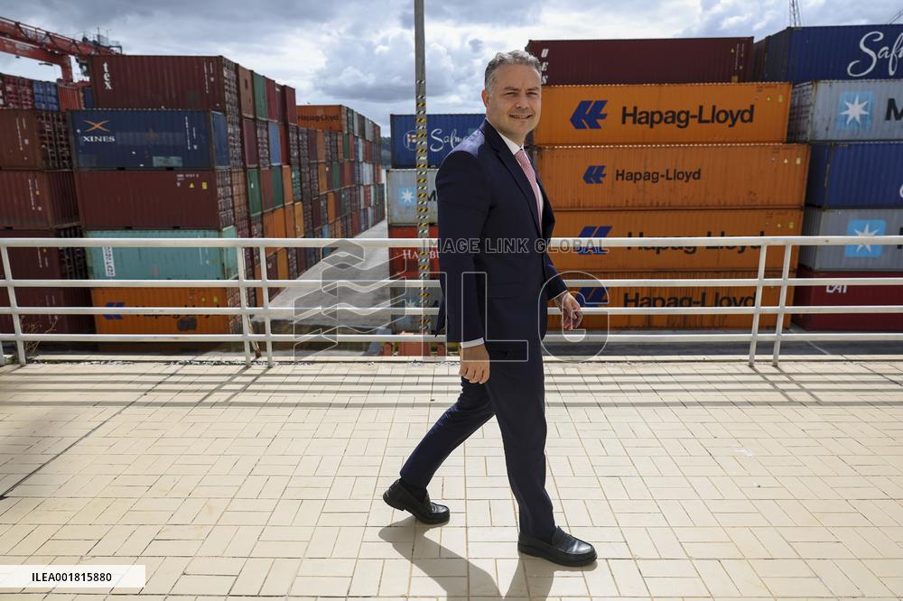 Brazil's transport minister, Renan Filho