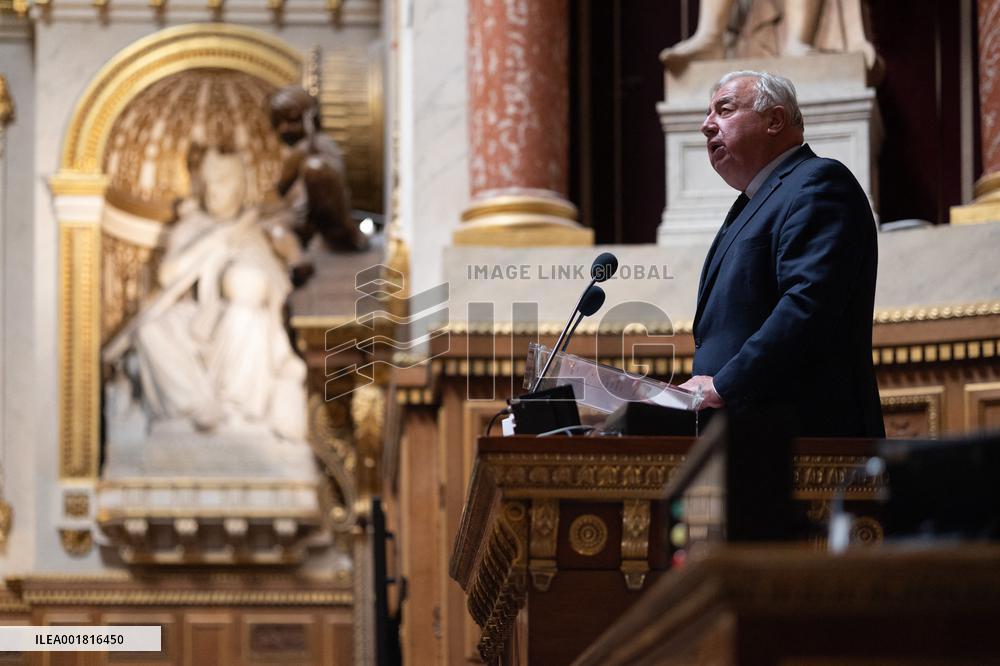 Election of the New President at the French Senate - Paris