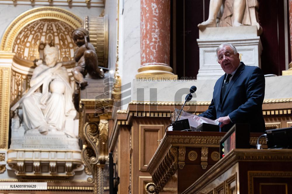 Election of the New President at the French Senate - Paris