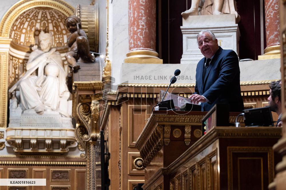 Election of the New President at the French Senate - Paris