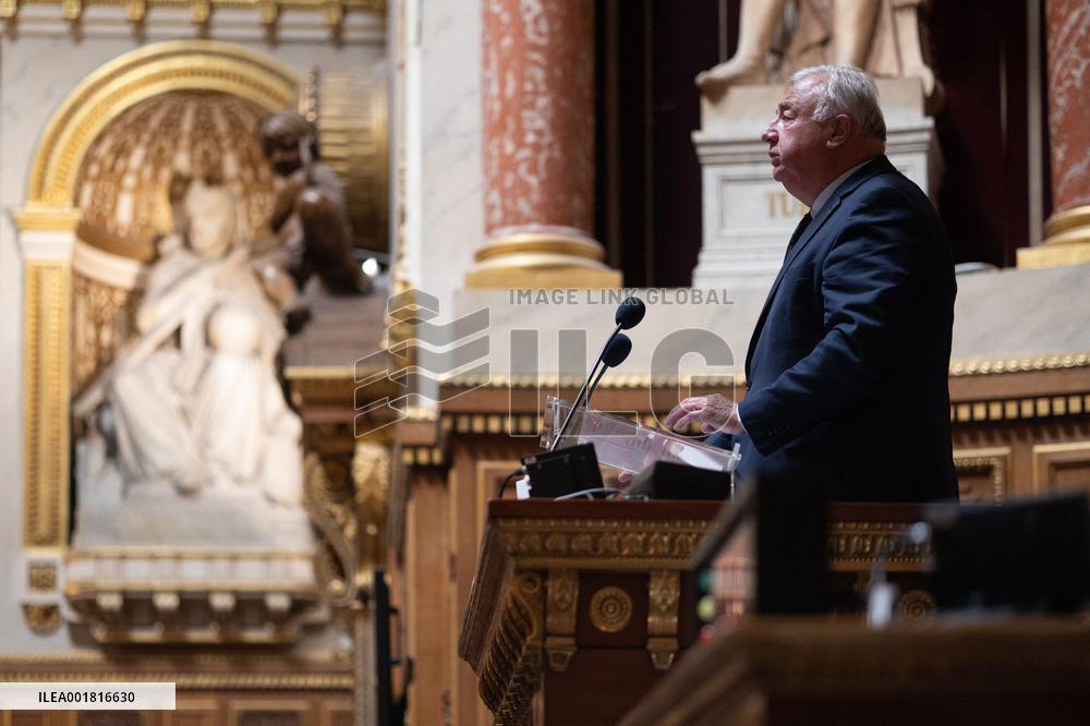 Election of the New President at the French Senate - Paris