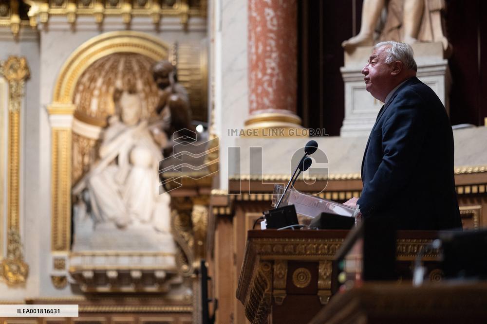 Election of the New President at the French Senate - Paris