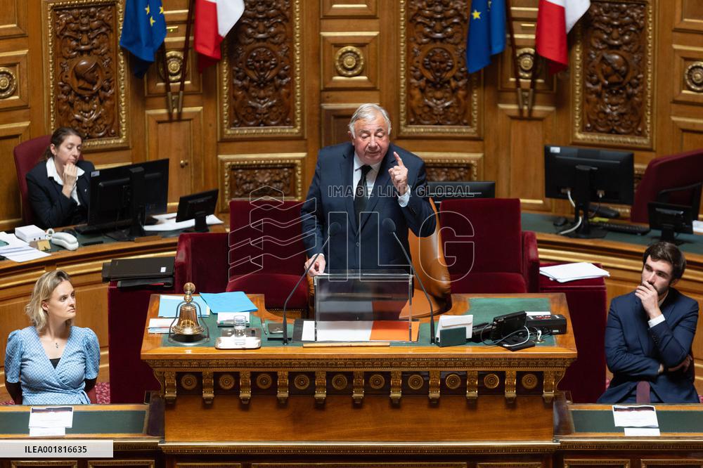 Election of the New President at the French Senate - Paris