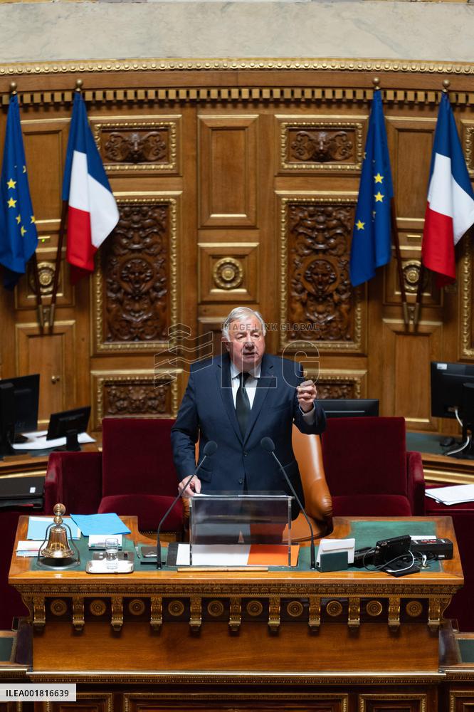 Election of the New President at the French Senate - Paris