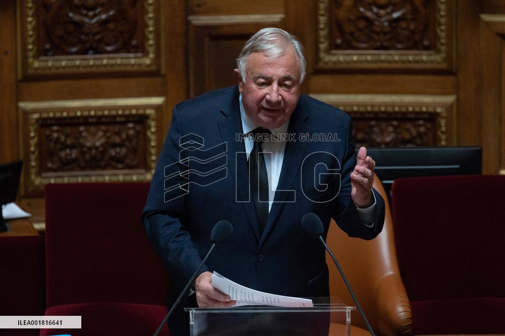 Election of the New President at the French Senate - Paris