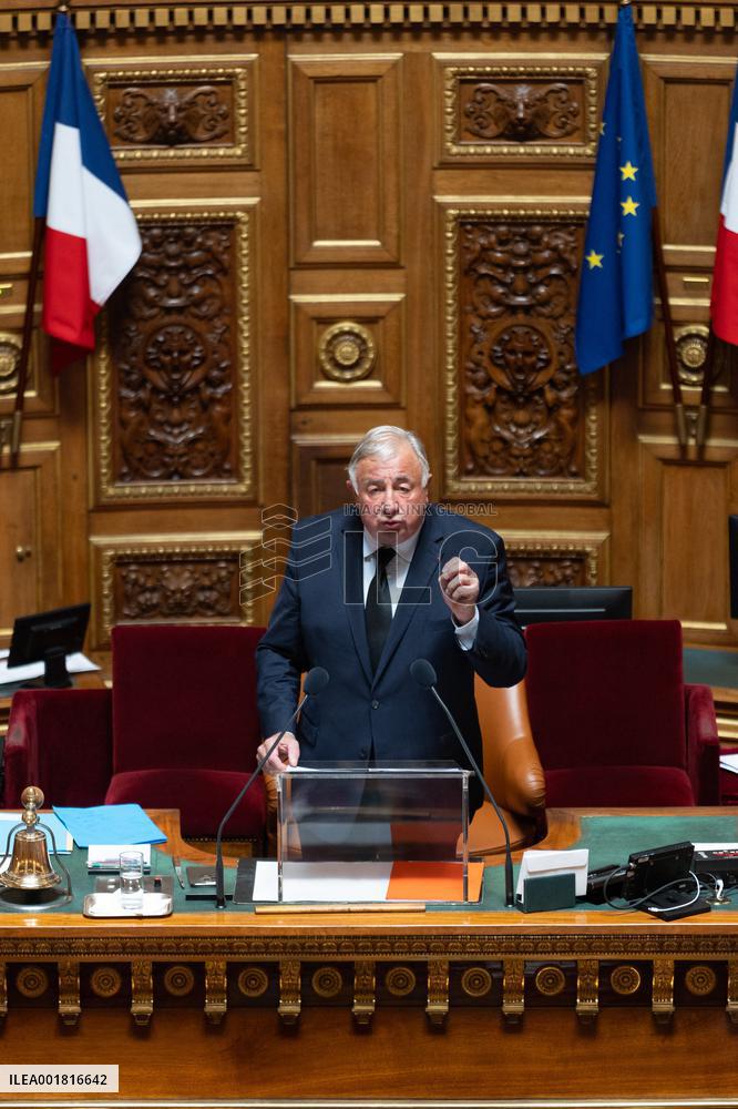 Election of the New President at the French Senate - Paris