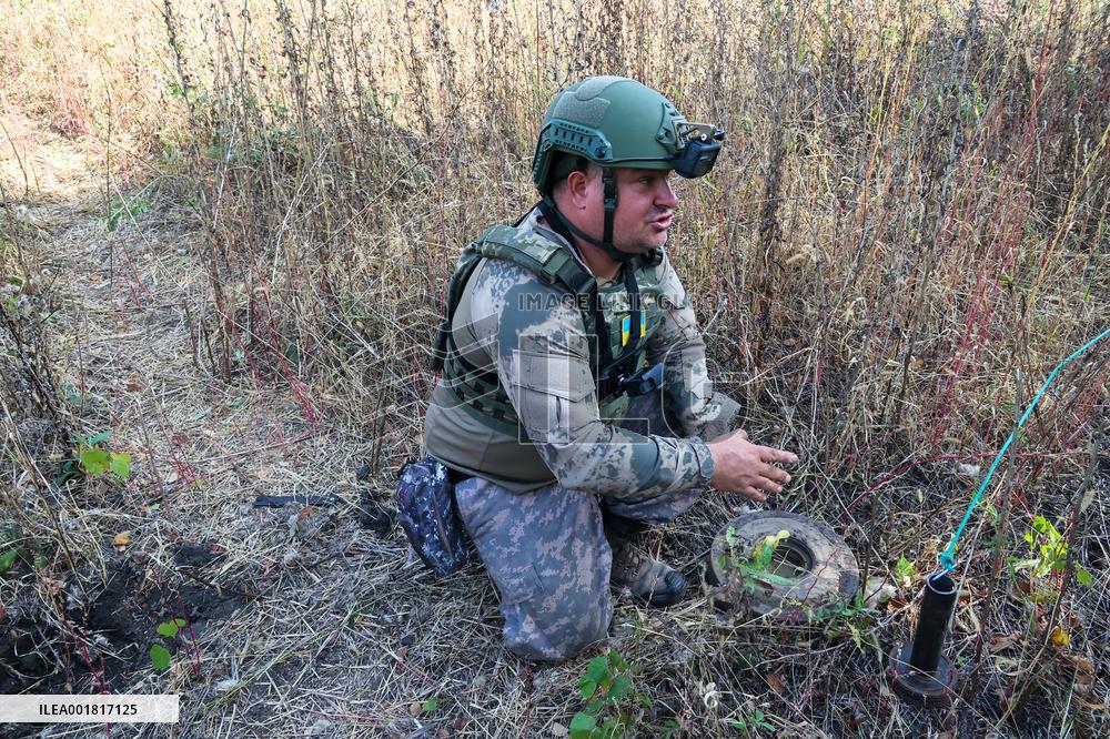 Demining works carried out in Kharkiv Region