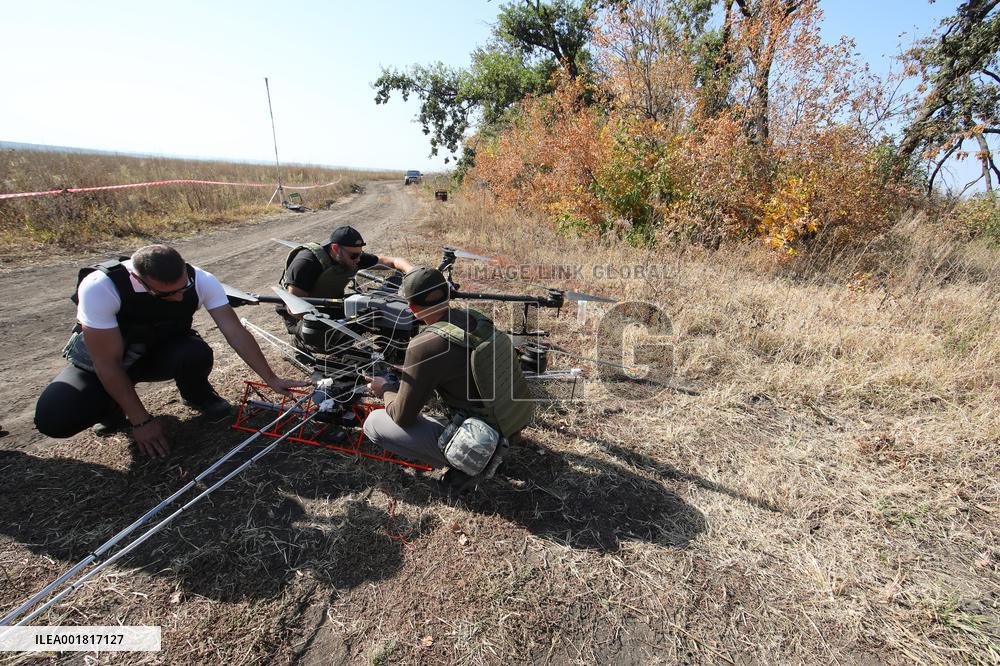 Demining works carried out in Kharkiv Region