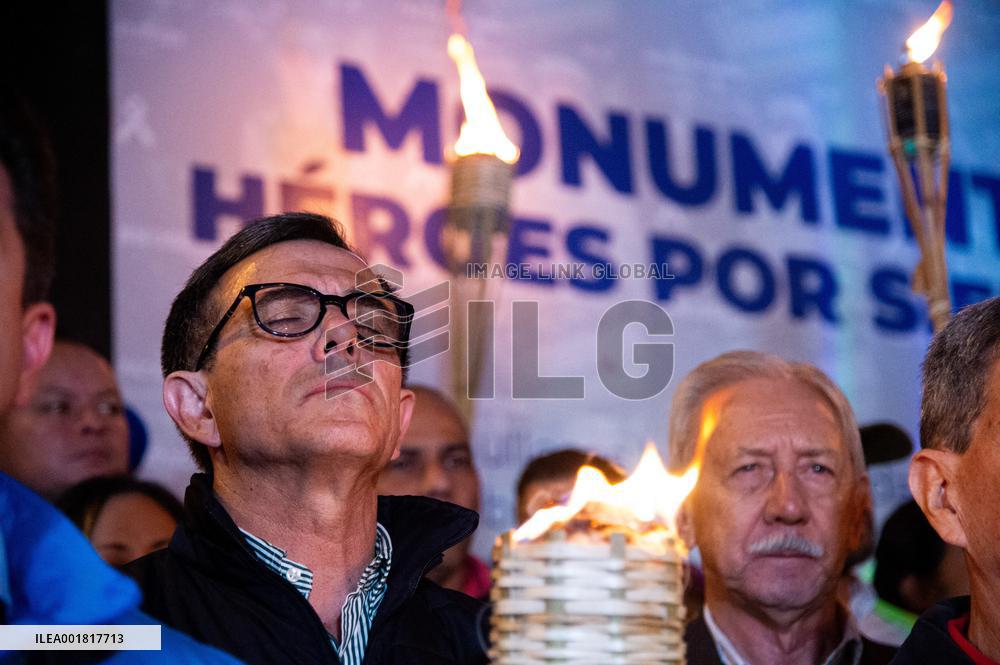 Demonstrations Against Gustavo Petro's Government