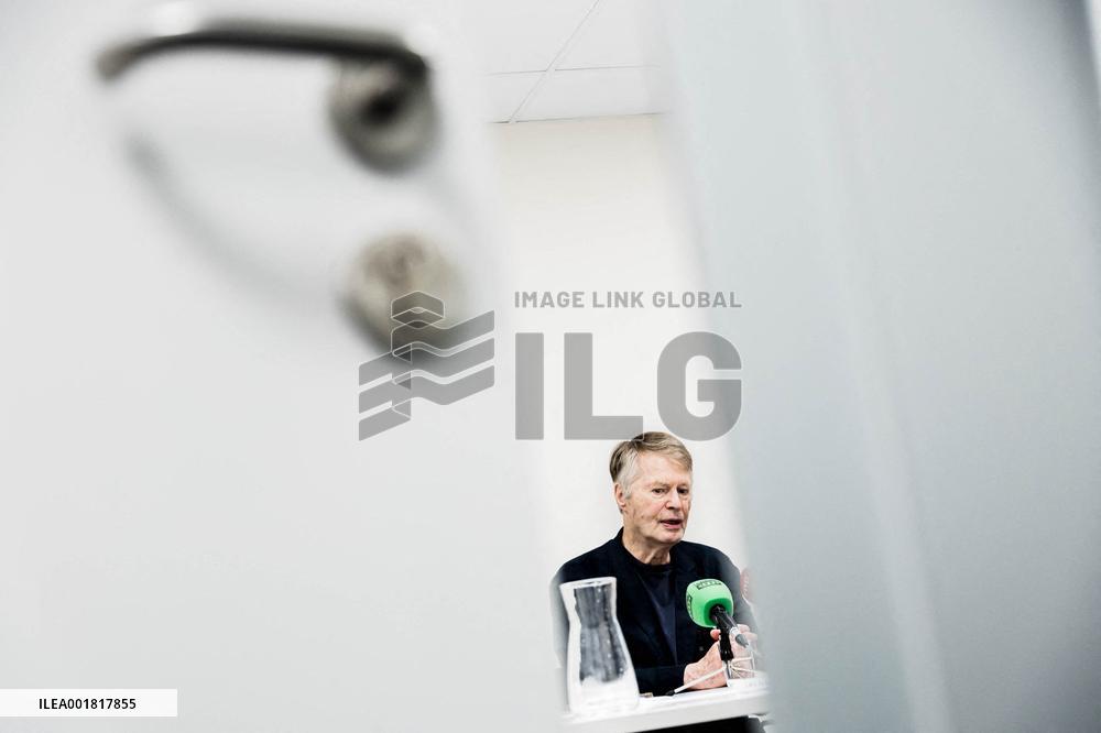 J.M.G. Le Clezio Promotes His Latest Book - Madrid