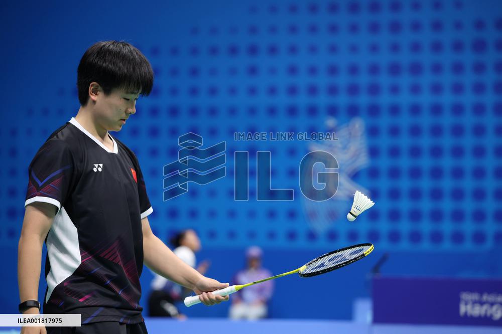 (SP)CHINA-HANGZHOU-ASIAN GAMES-BADMINTON(CN)