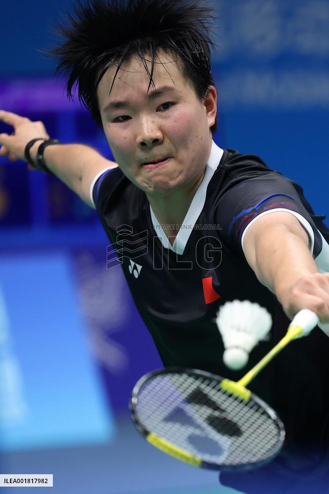 (SP)CHINA-HANGZHOU-ASIAN GAMES-BADMINTON(CN)