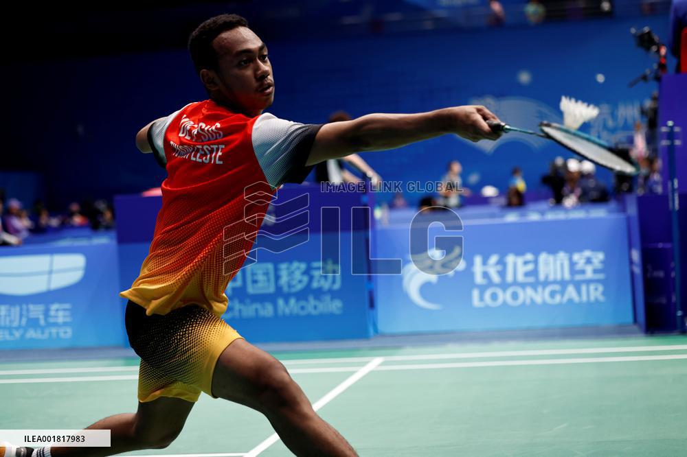 (SP)CHINA-HANGZHOU-ASIAN GAMES-BADMINTON(CN)
