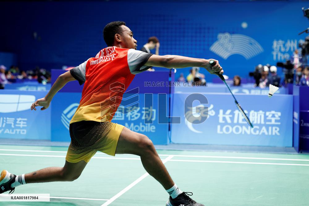 (SP)CHINA-HANGZHOU-ASIAN GAMES-BADMINTON(CN)
