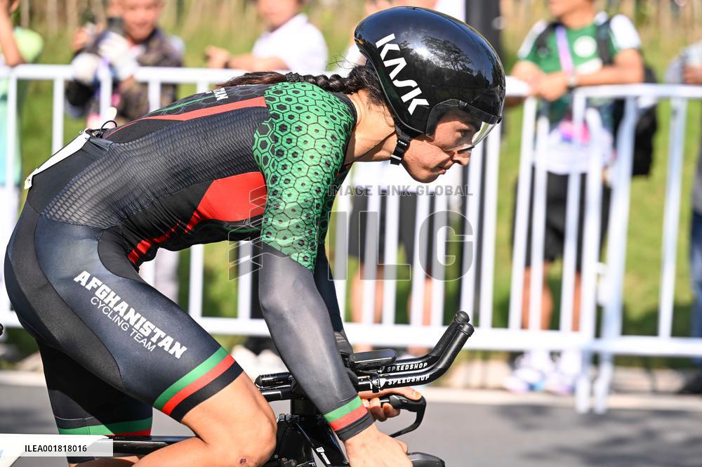 (SP)CHINA-CHUN'AN-ASIAN GAMES-CYCLING ROAD(CN)