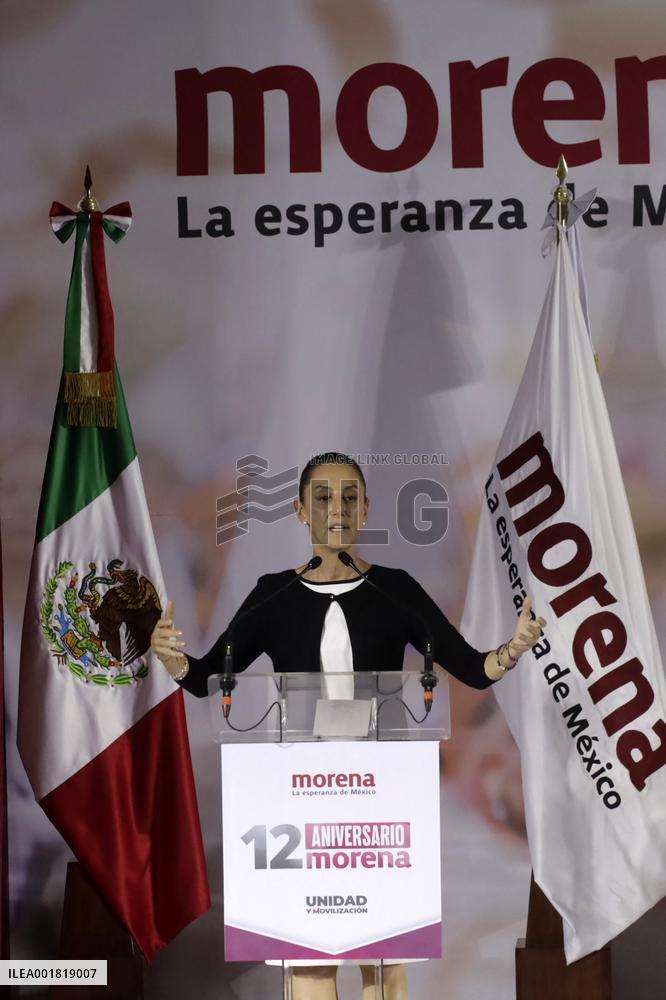 Presidential Candidate Claudia Sheinbaum Campaigns - Mexico