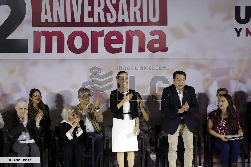 Presidential Candidate Claudia Sheinbaum Campaigns - Mexico