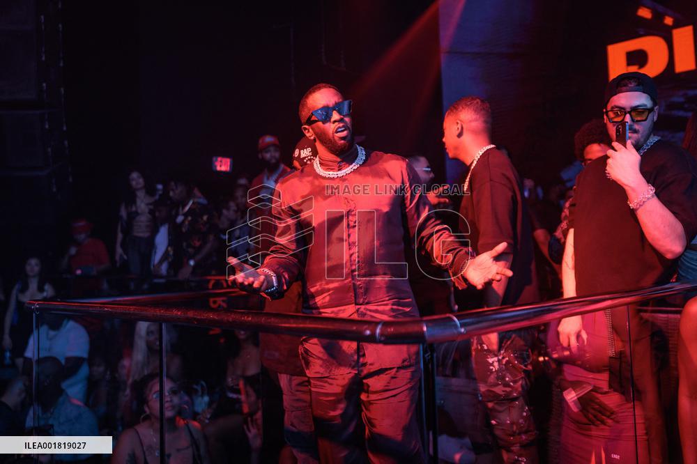 P. Diddy At LIV - Miami
